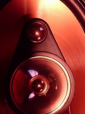 mirror finish tweeter, polished metalised woofer, amazing effects with light and of course, sound